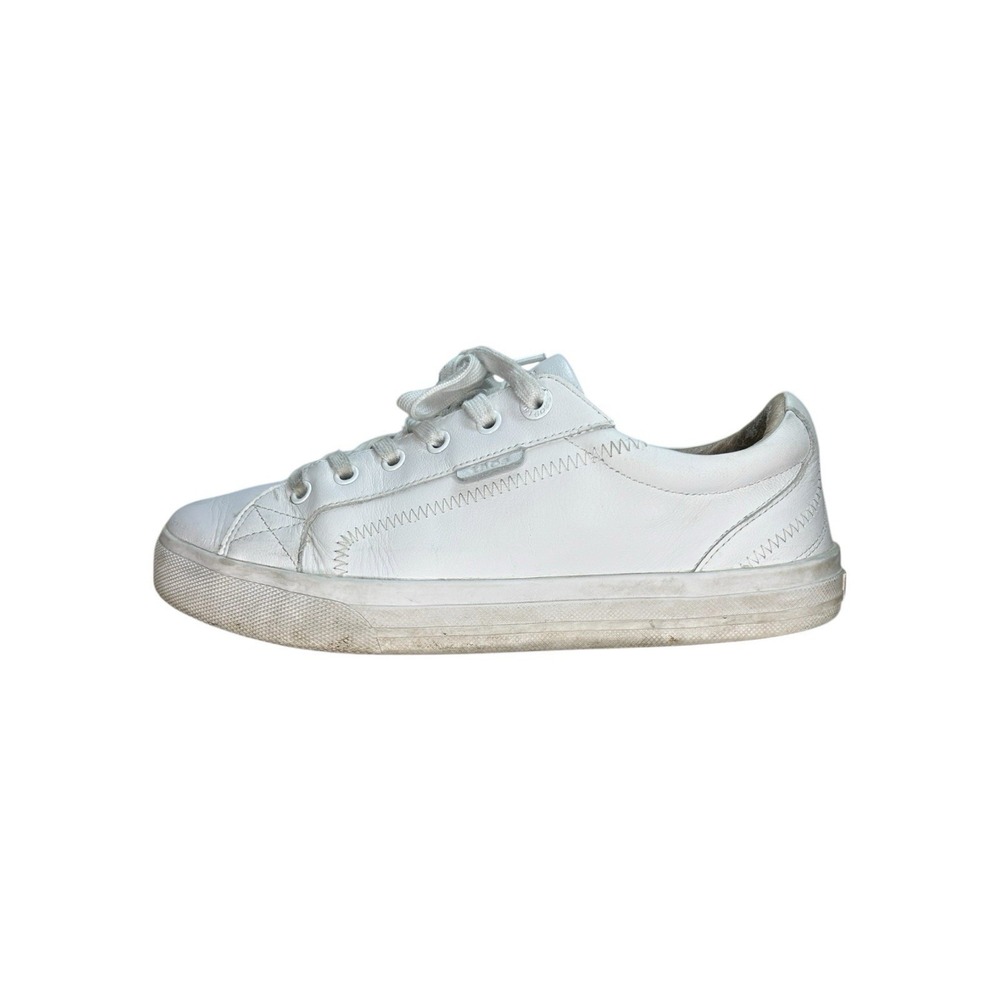 Taos Footwear Plim Soul Lux White Leather Sneakers Shoes Women's 10 PLX-13994A - Picture 6 of 12